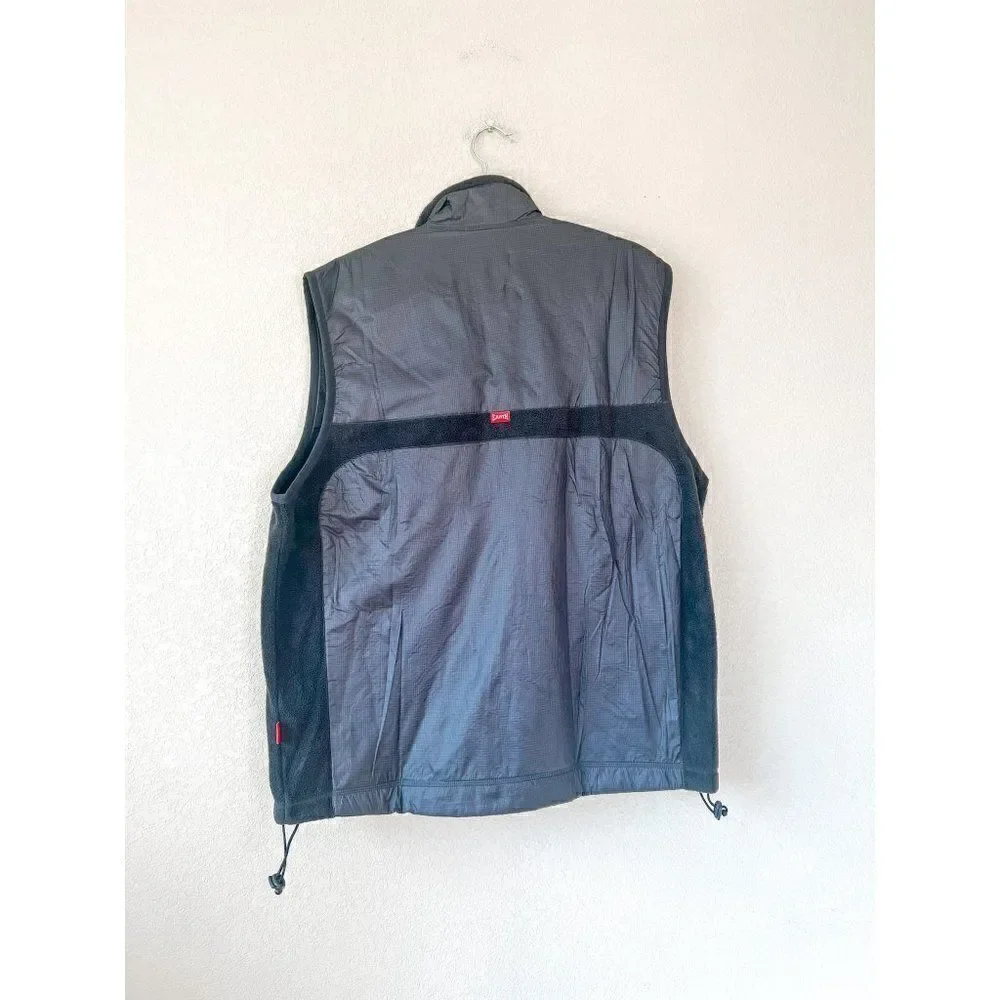Planet Earth Outerwear Fleece Vest, Size Large
